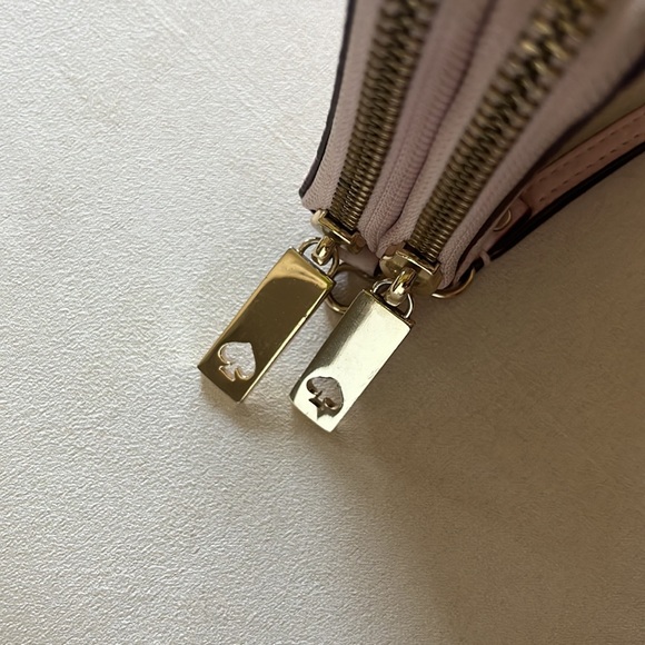 Leather Pink Kate Spade Wallet Clutch - Picture 3 of 6
